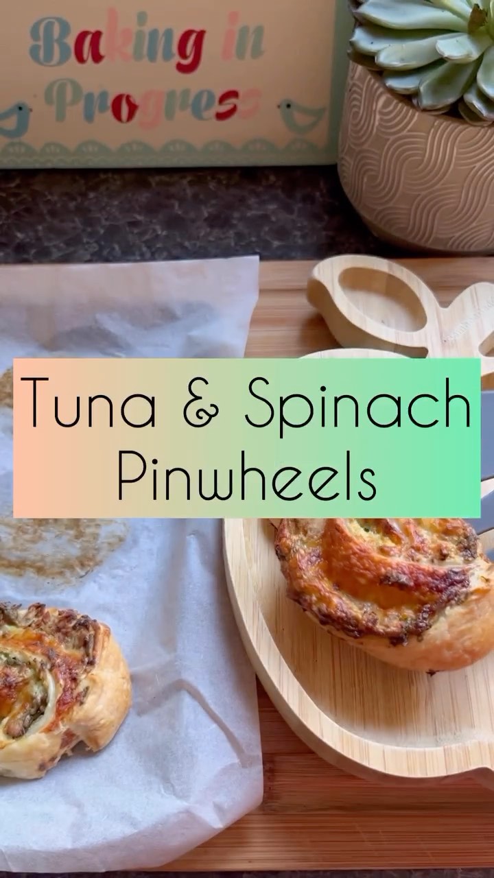 Tuna and Spinach Pinwheels