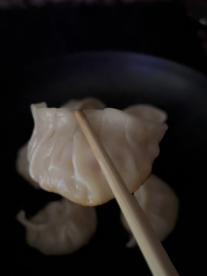 Crispy Pork Dumplings with Spicy Salsa