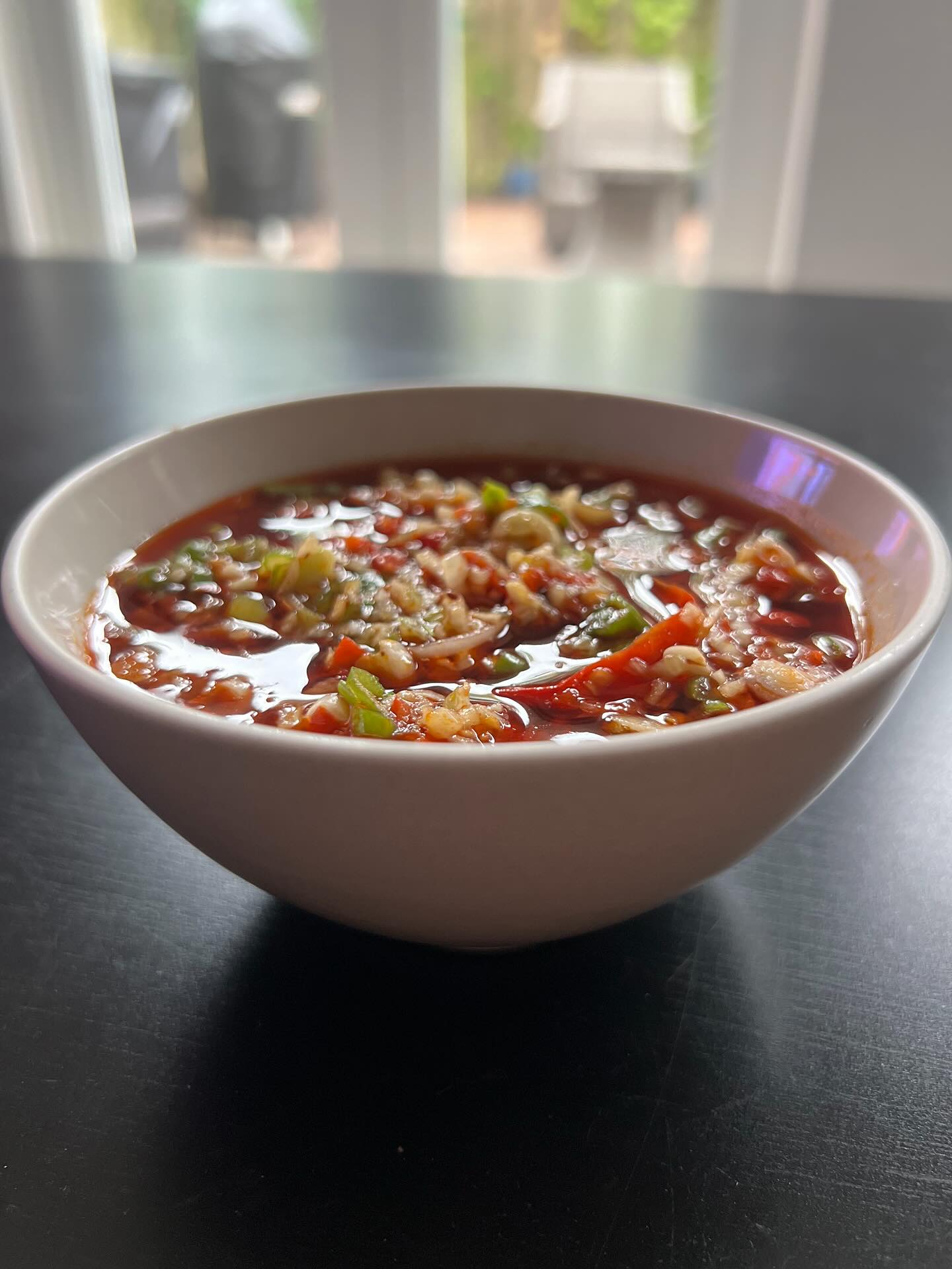 Crispy Pork Dumplings with Spicy Salsa
