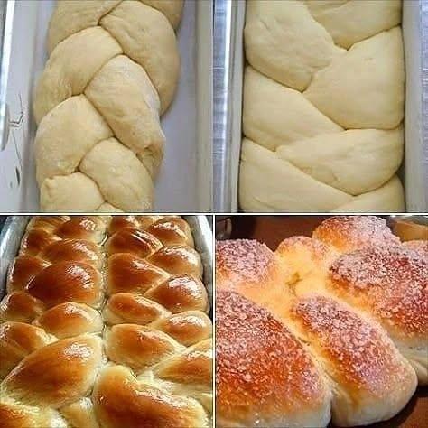Braided Sweet Bread with Glaze