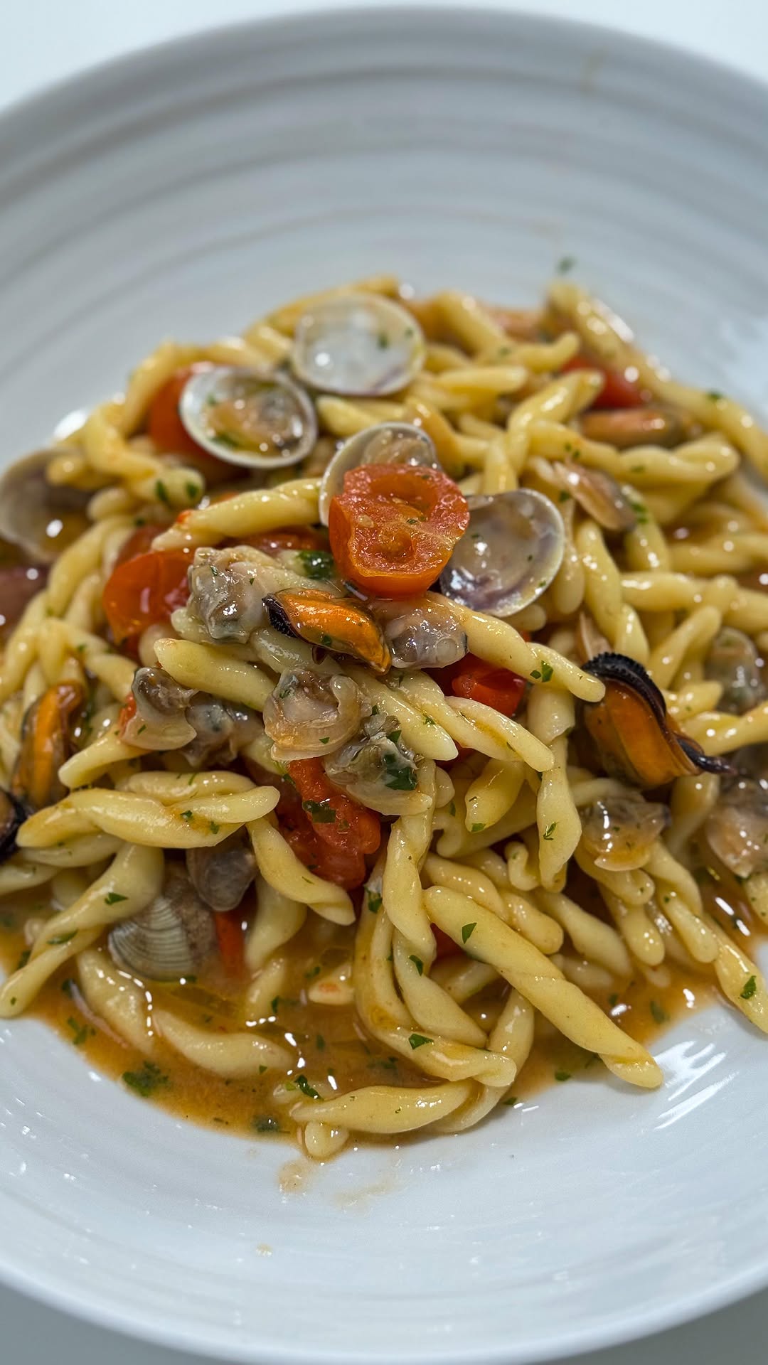 Seafood Trofie Pasta