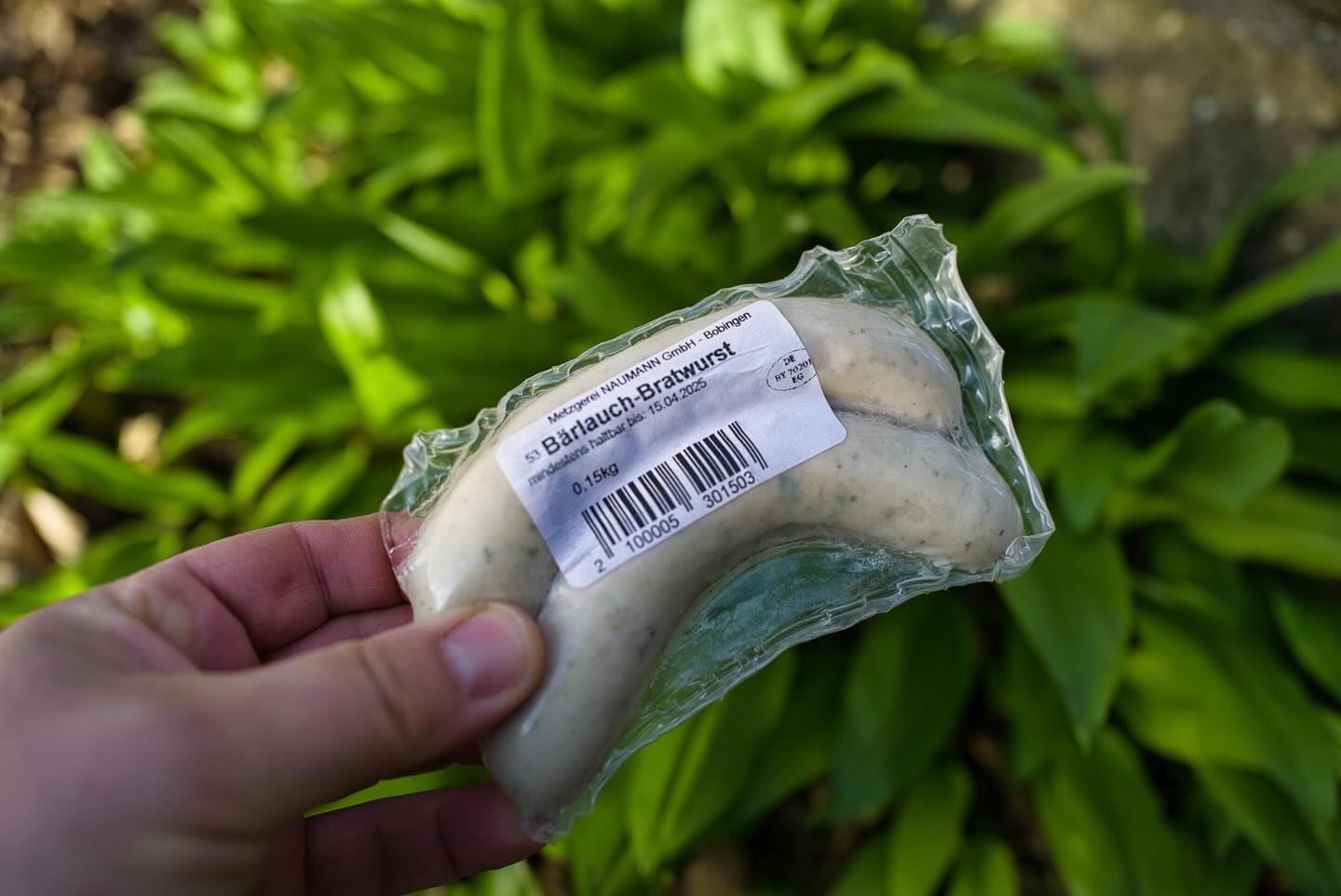 Wild Garlic Sausage Wrap