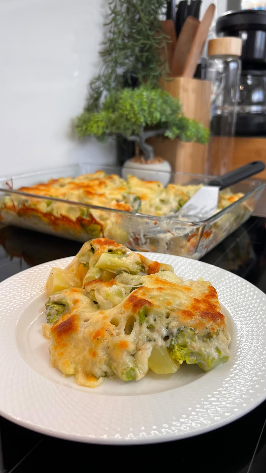 Potato and Broccoli Casserole Bake