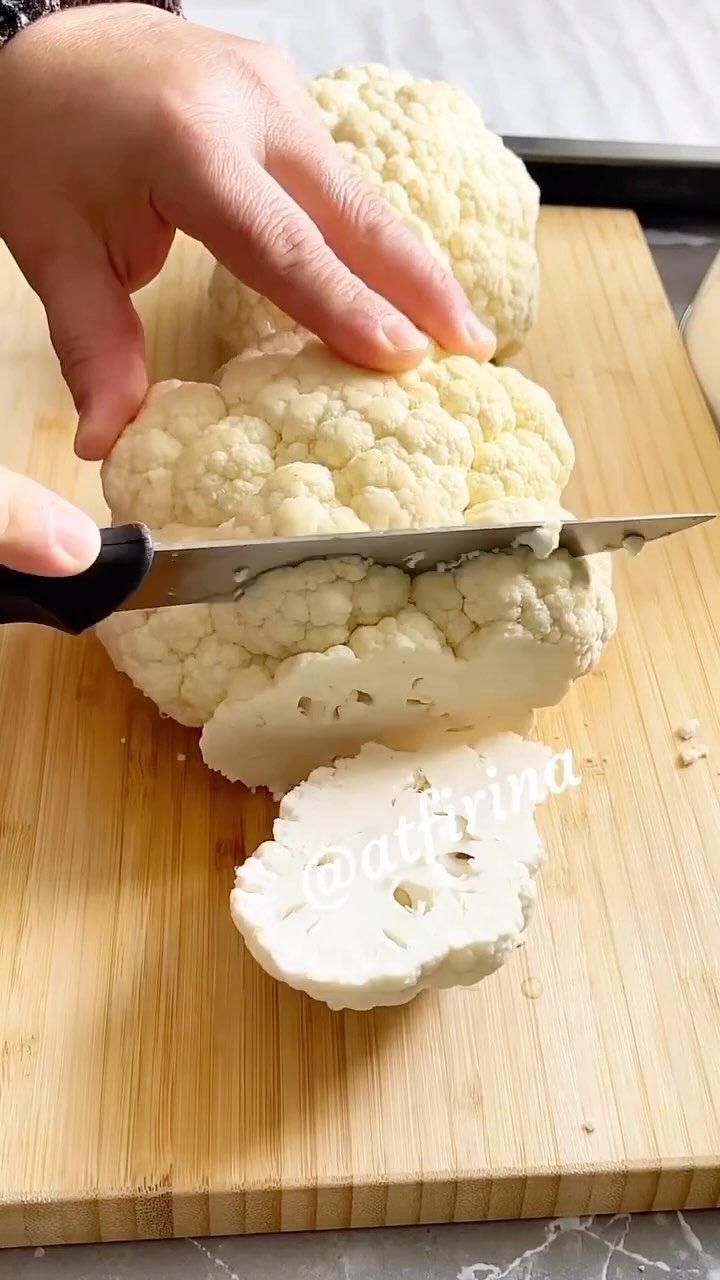 Baked Cauliflower with Béchamel Sauce