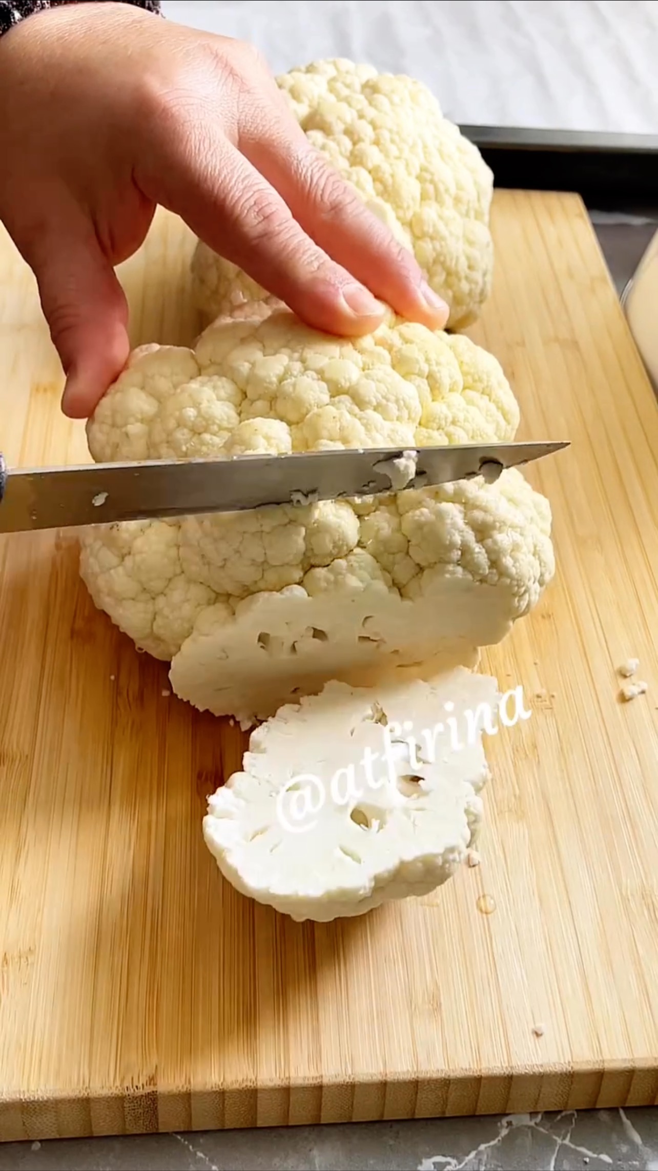 Baked Cauliflower with Béchamel Sauce