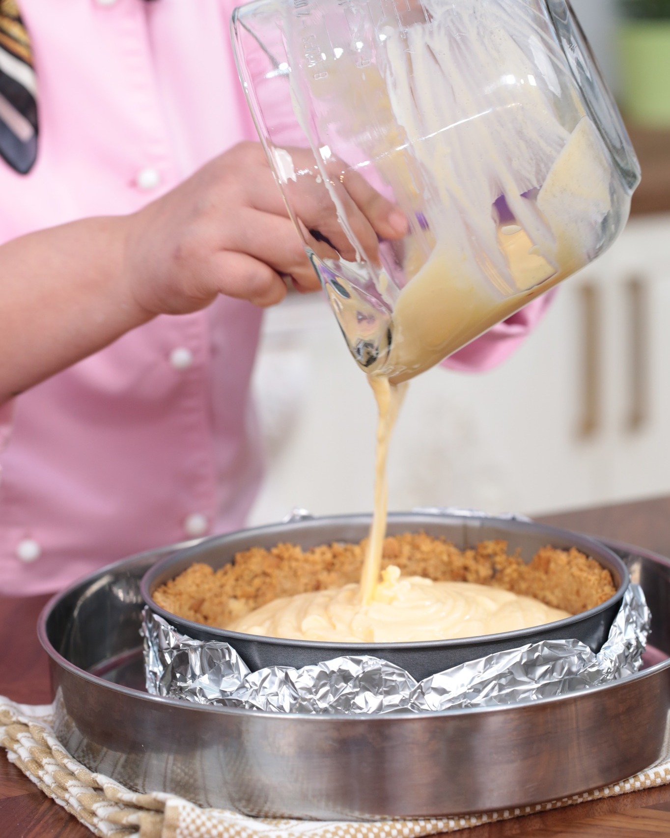 Easy Homemade Baked Cheesecake