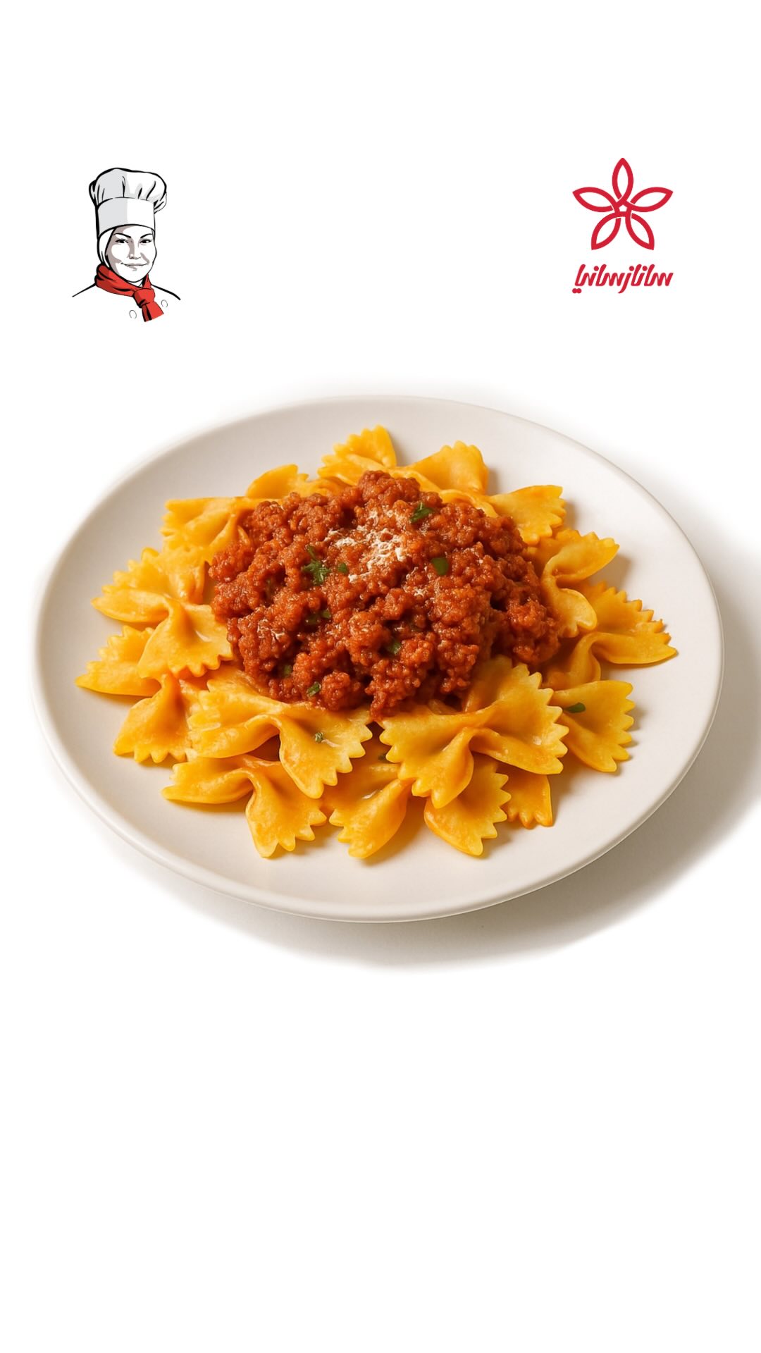 Italian Pasta Bolognese with Vegetables