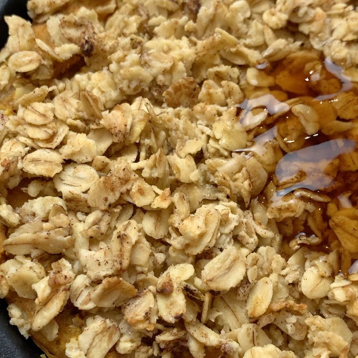 Giant Single Serve Pumpkin Strudel Protein Skillet