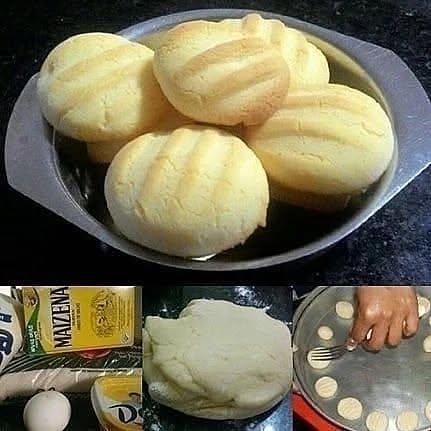 Buttery Cornstarch Cookies