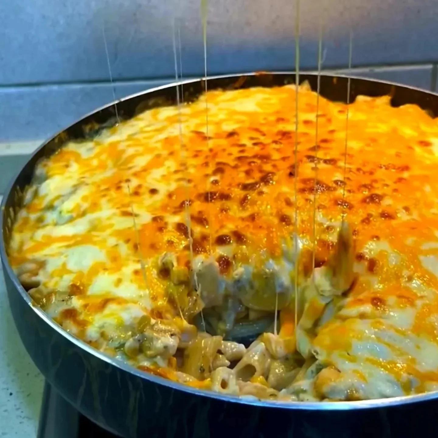 Baked Chicken Penne Casserole
