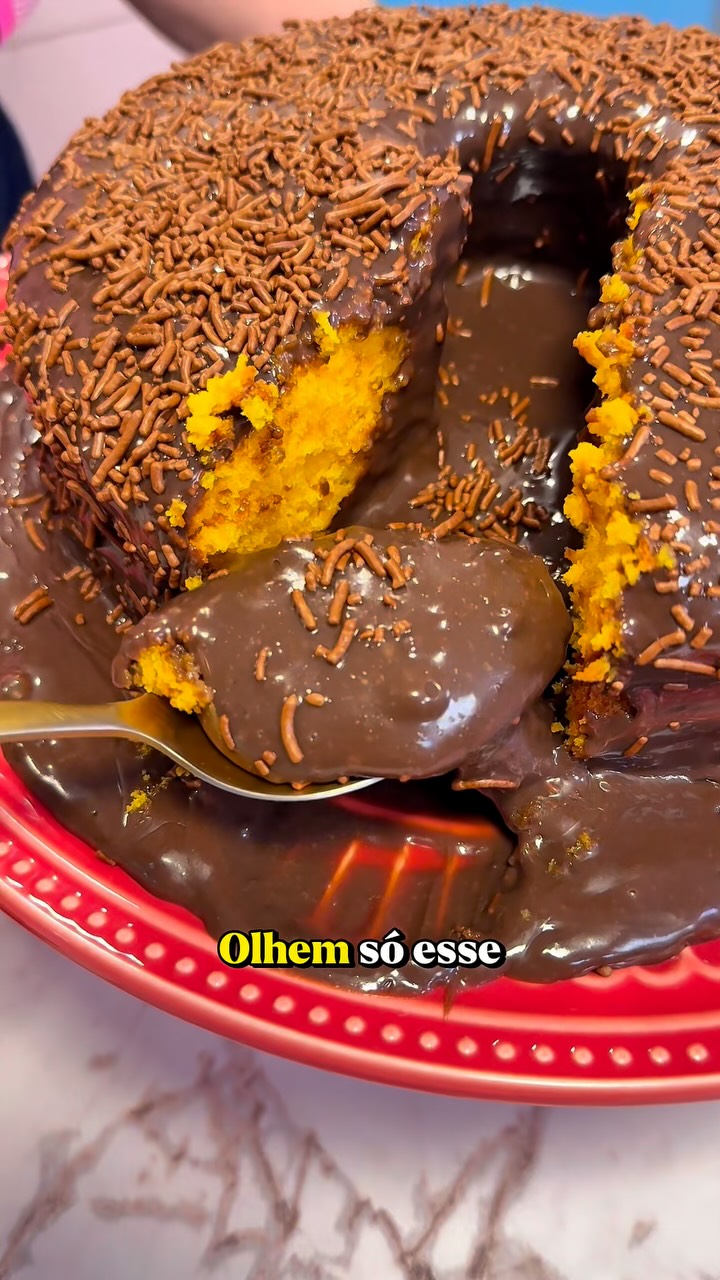 Chocolate Carrot Cake with Brigadeiro