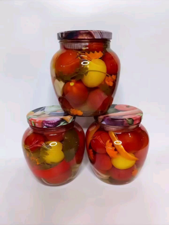 Marinated Sweet Peppers for Winter
