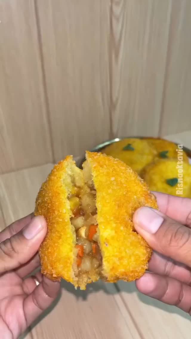Japanese Curry Bread Snack