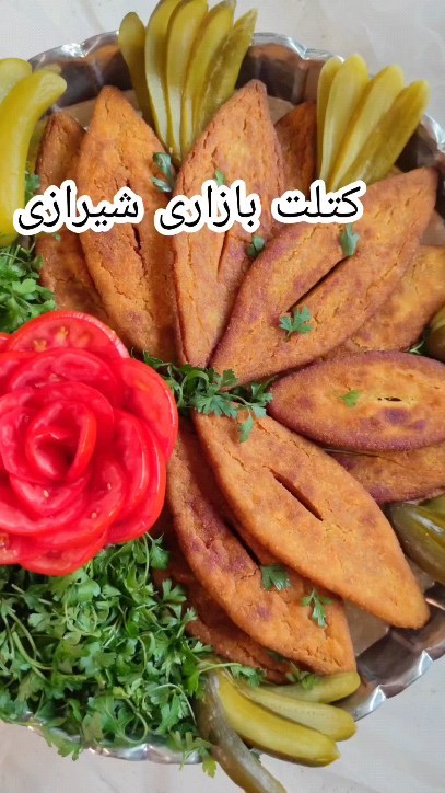 Authentic Shirazi Style Potato Cutlets