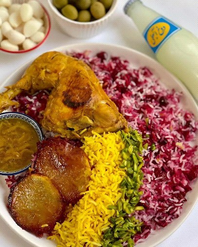 Persian Cherry Pilaf