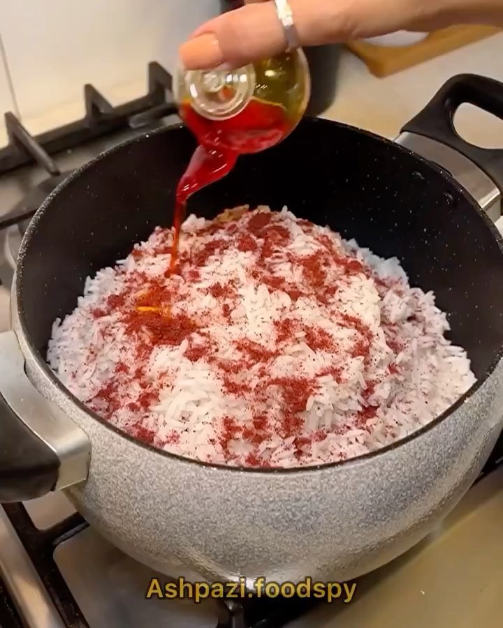 Persian Sumac Rice with Kebab