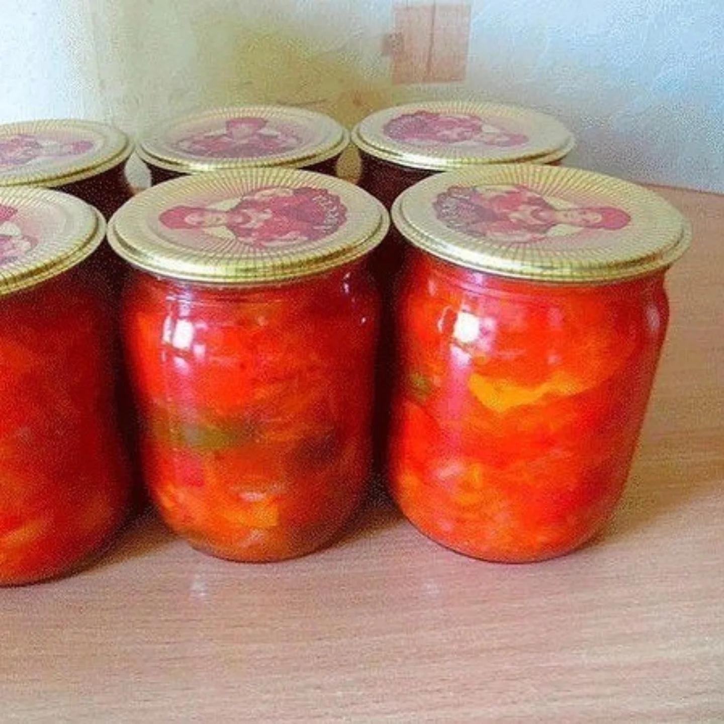 Lecho Without Vinegar and Water
