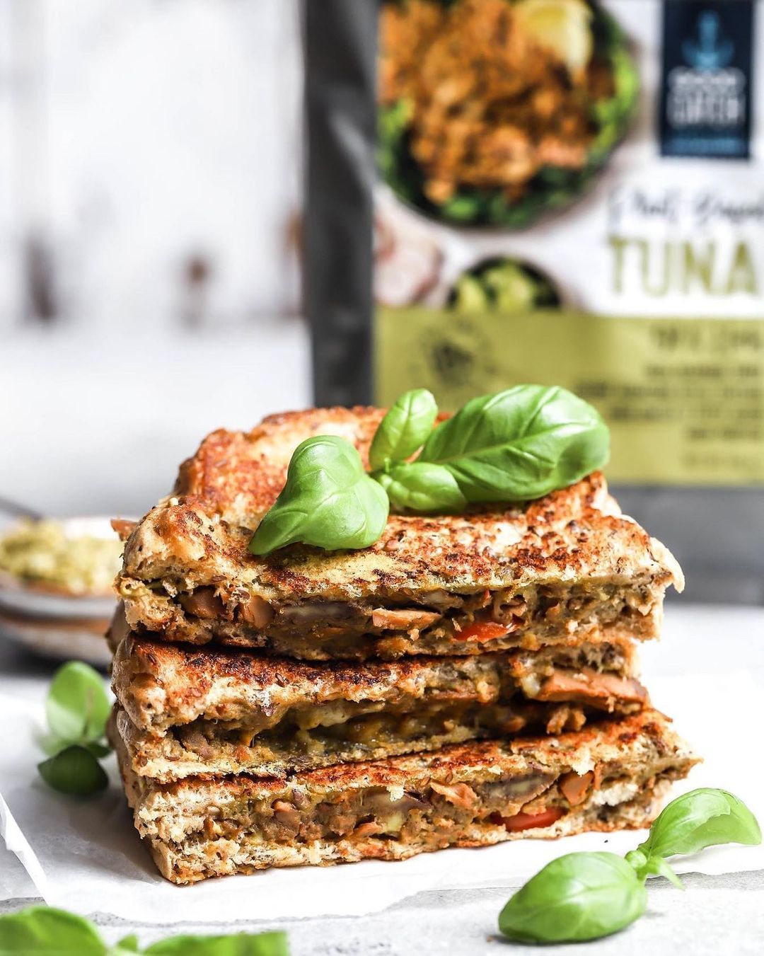 Avocado Tuna Melt Sandwich