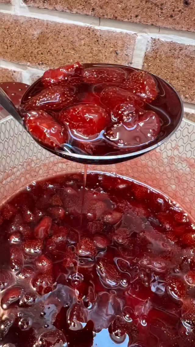 Homemade Strawberry Jam with Lemon