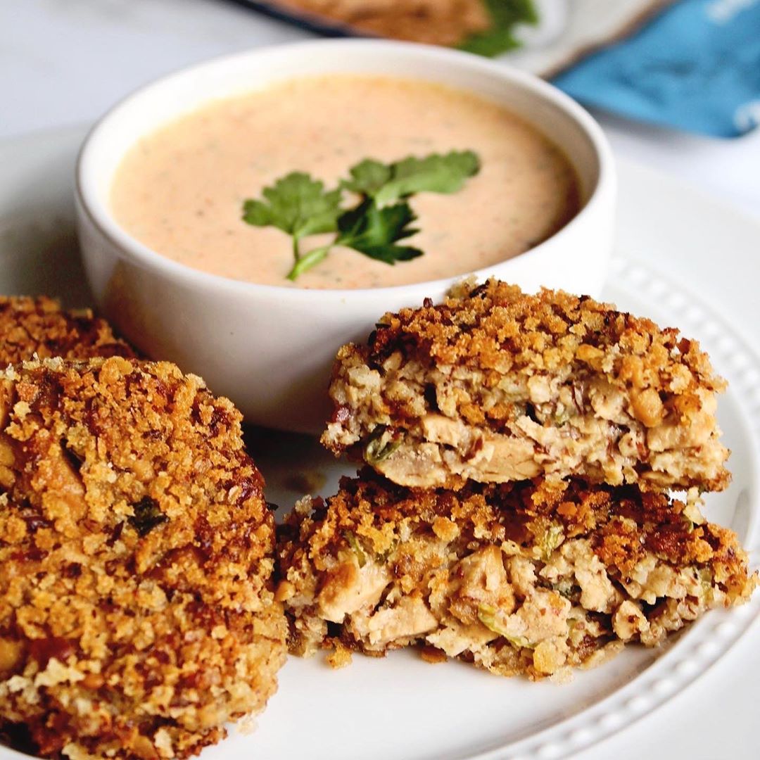 Homemade Vegan Tuna Croquettes with Flax Egg