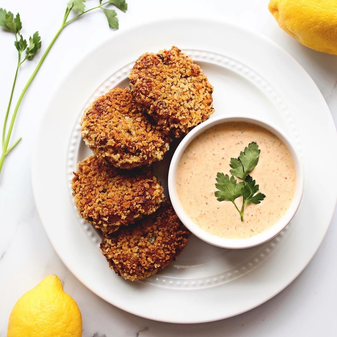 Homemade Vegan Tuna Croquettes with Flax Egg