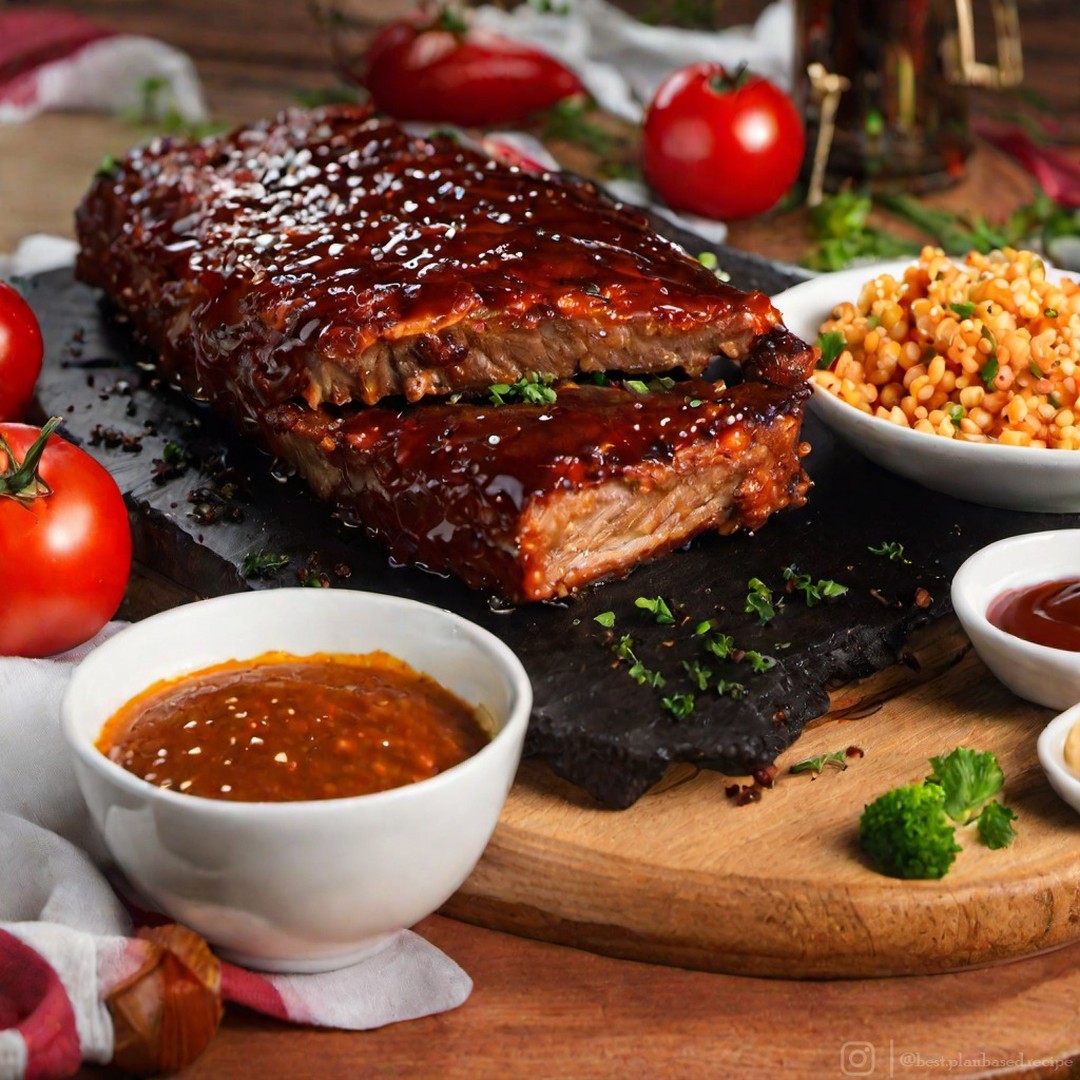 Vegan Seitan Bbq Ribs