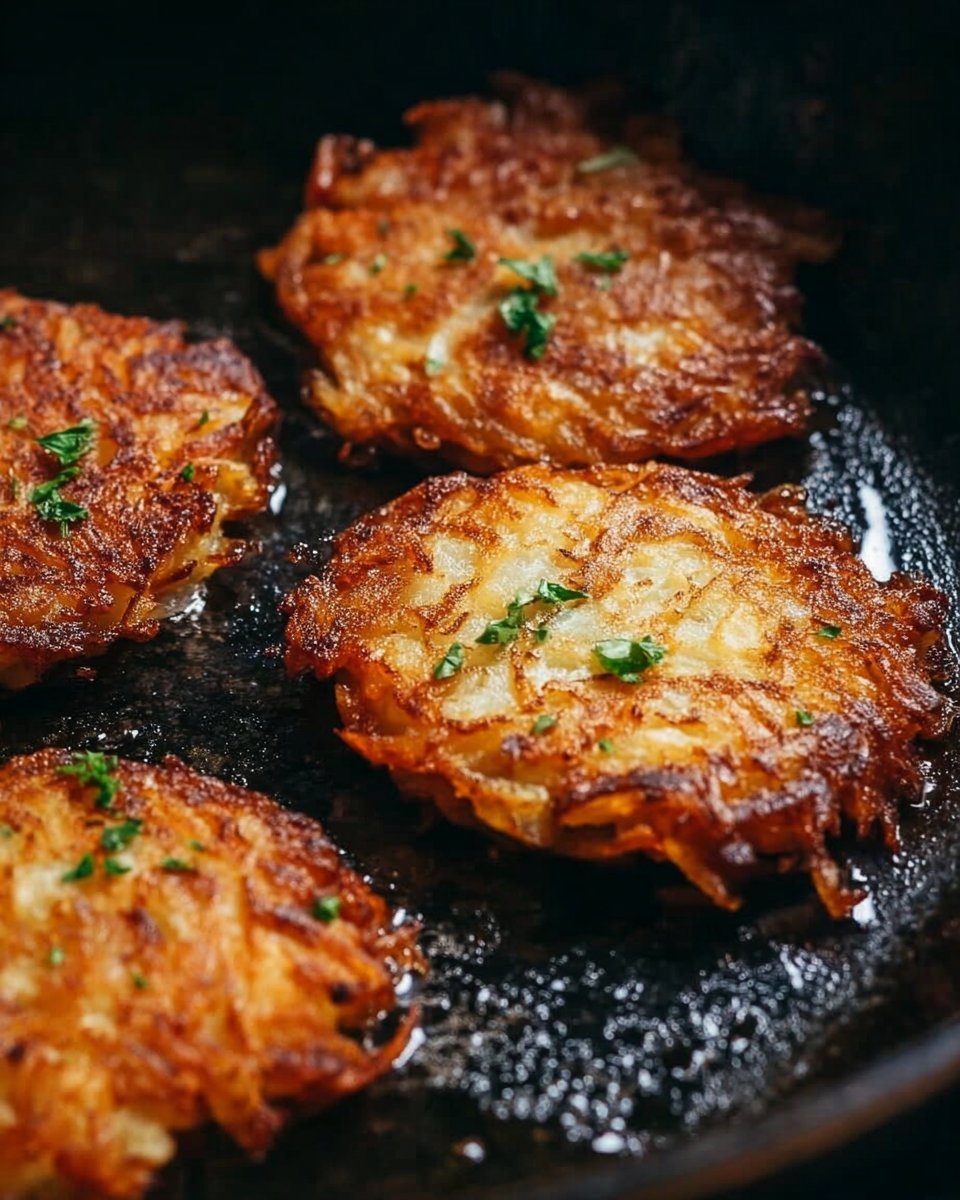 Crispy German Potato Pancakes