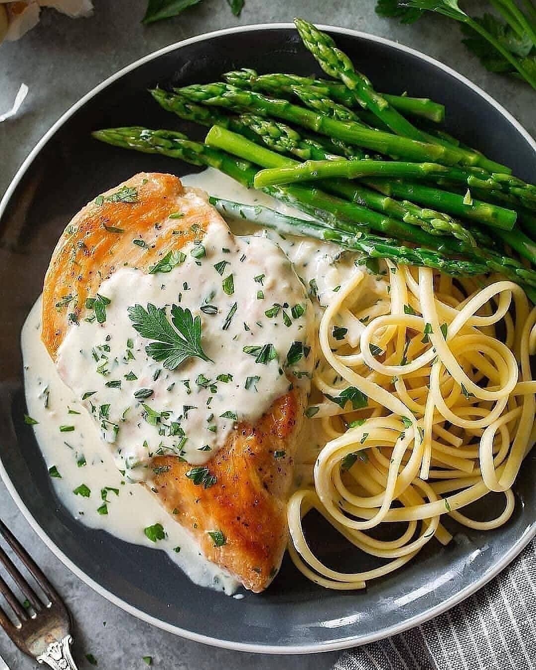 Creamy Garlic Herb Chicken