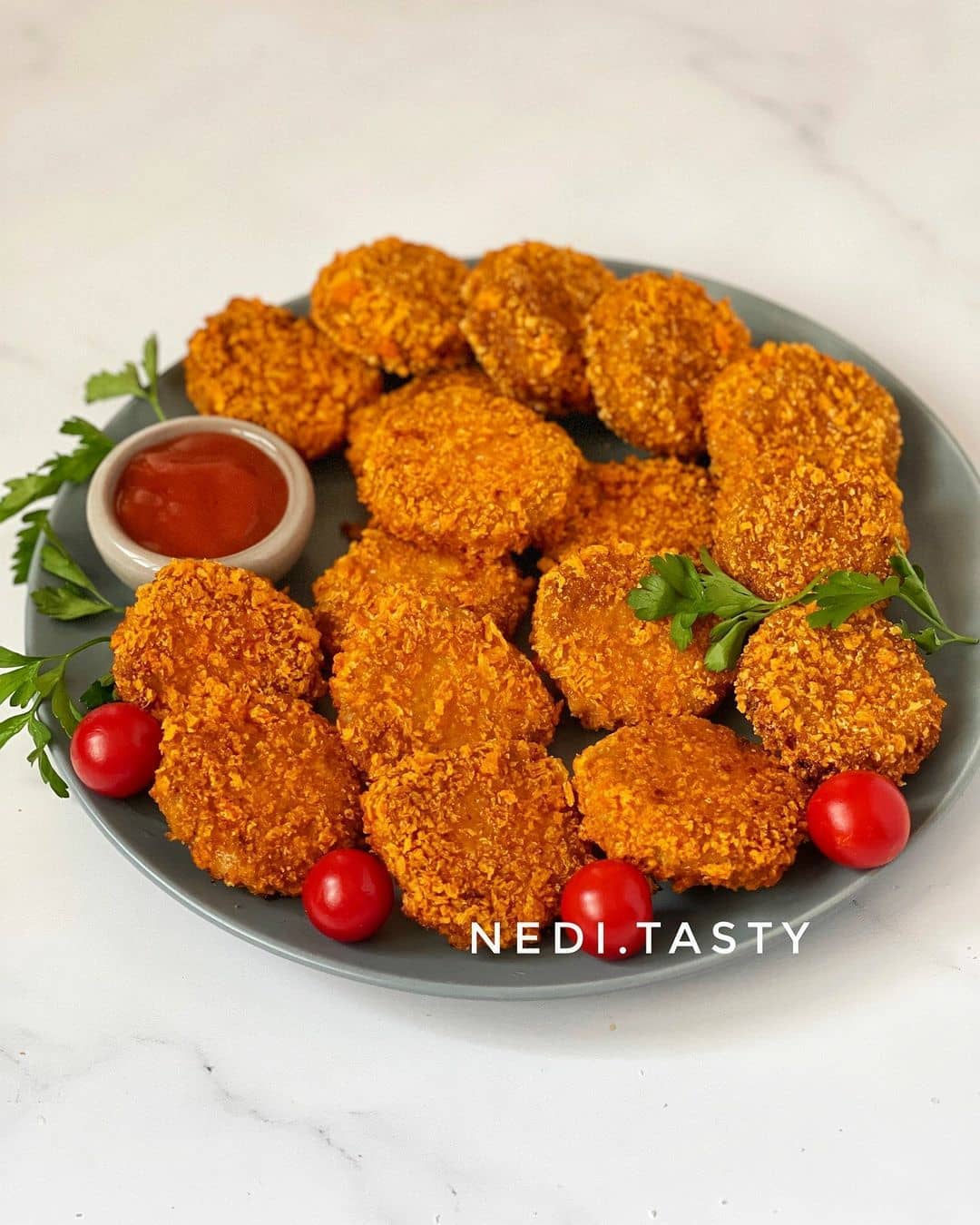 Easy Homemade Chicken Nuggets with Herbs