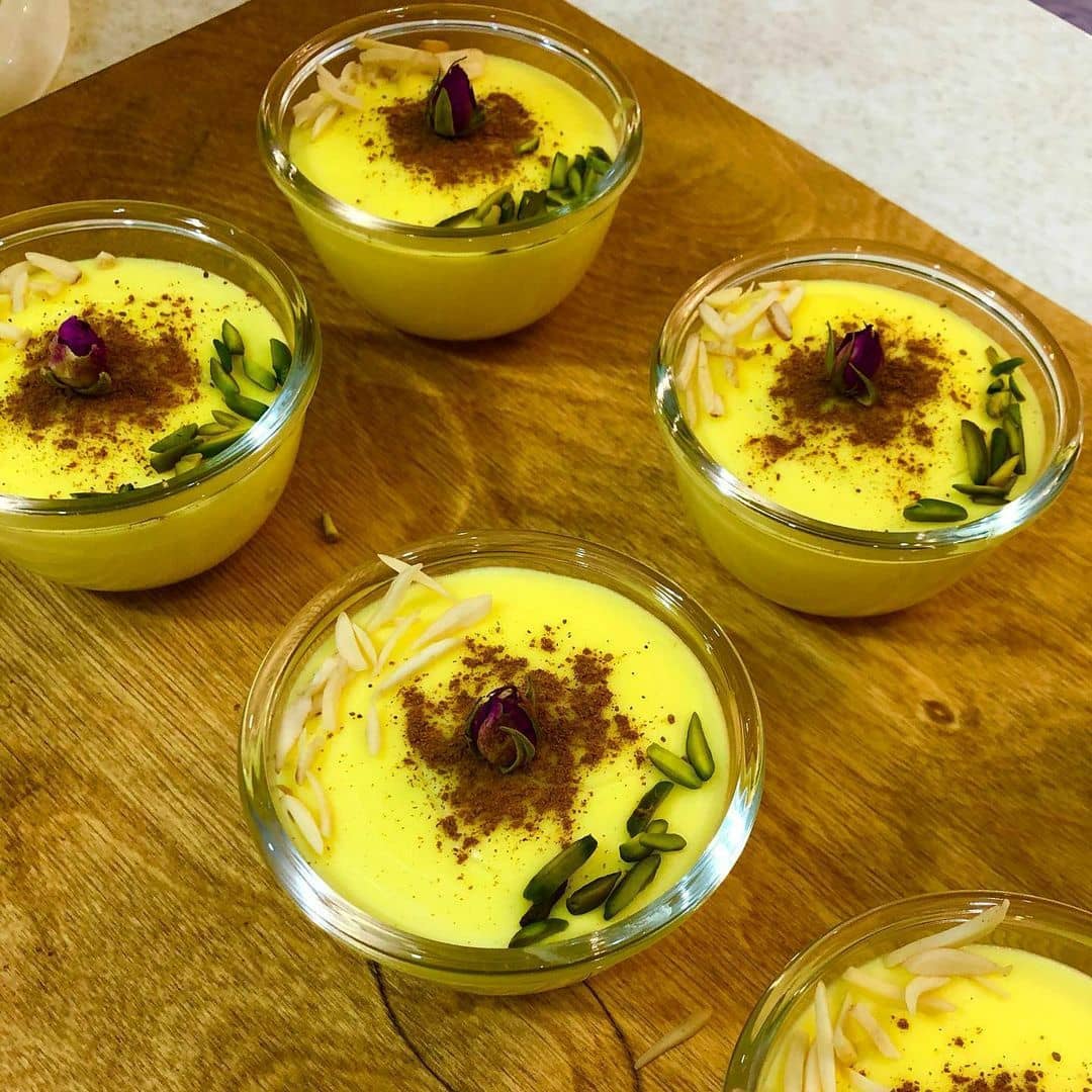 Persian Rice Flour Pudding