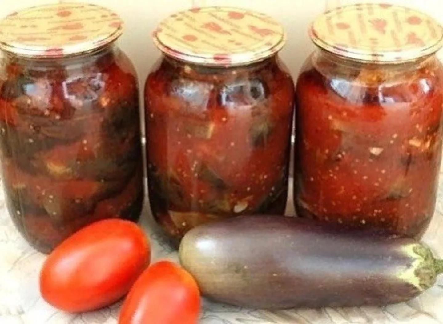 Eggplant Slices in Tomato Sauce