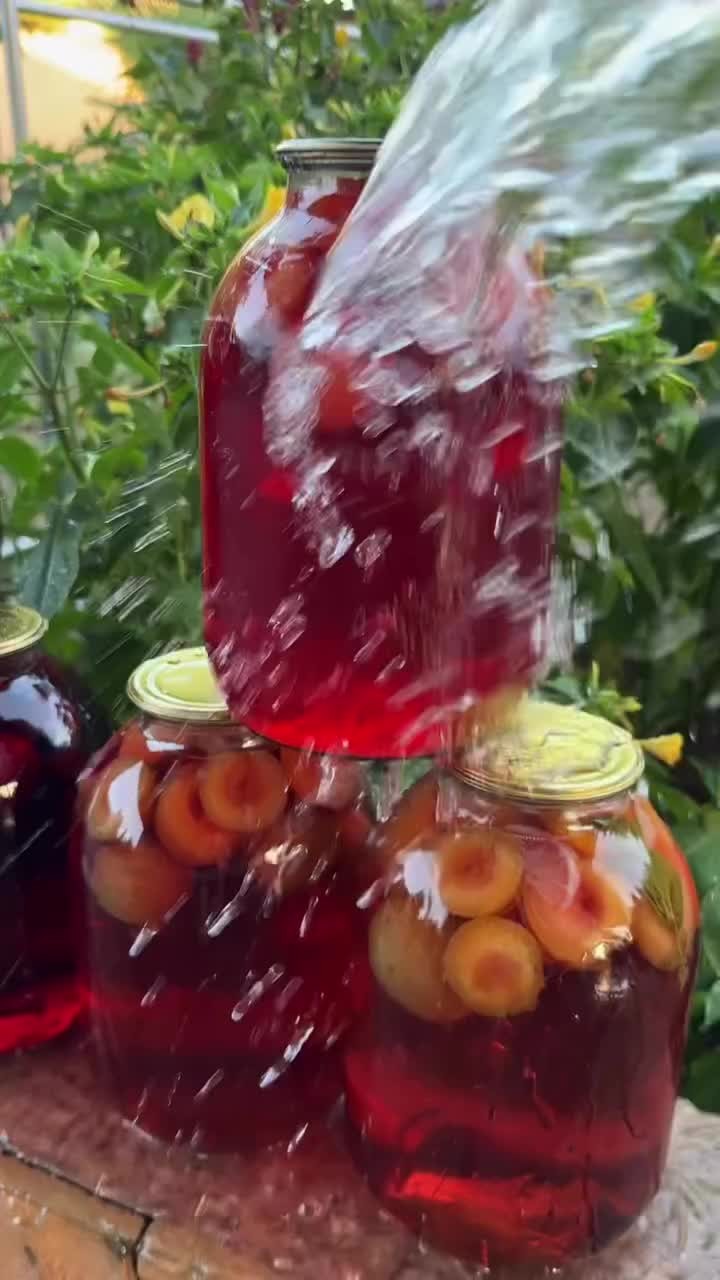 Traditional Azerbaijani Fruit Kompot