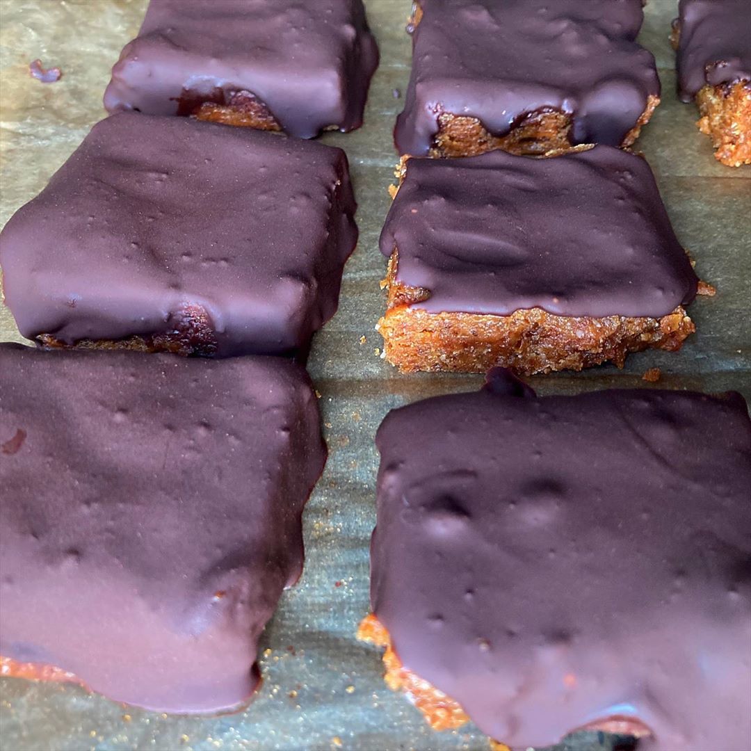 Date and Peanut Butter Chocolate Caramel Squares