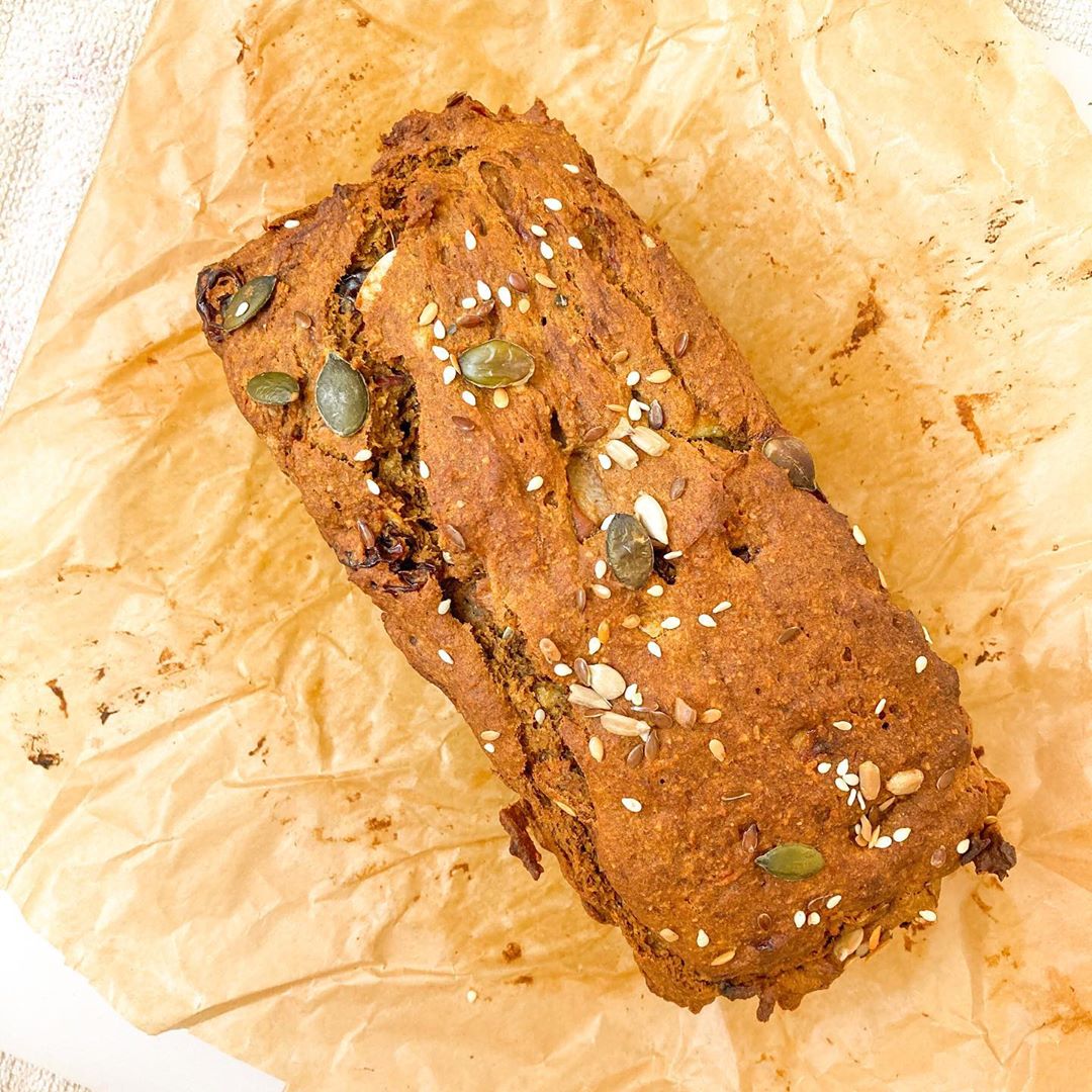 Pumpkin and Banana Fruit Loaf