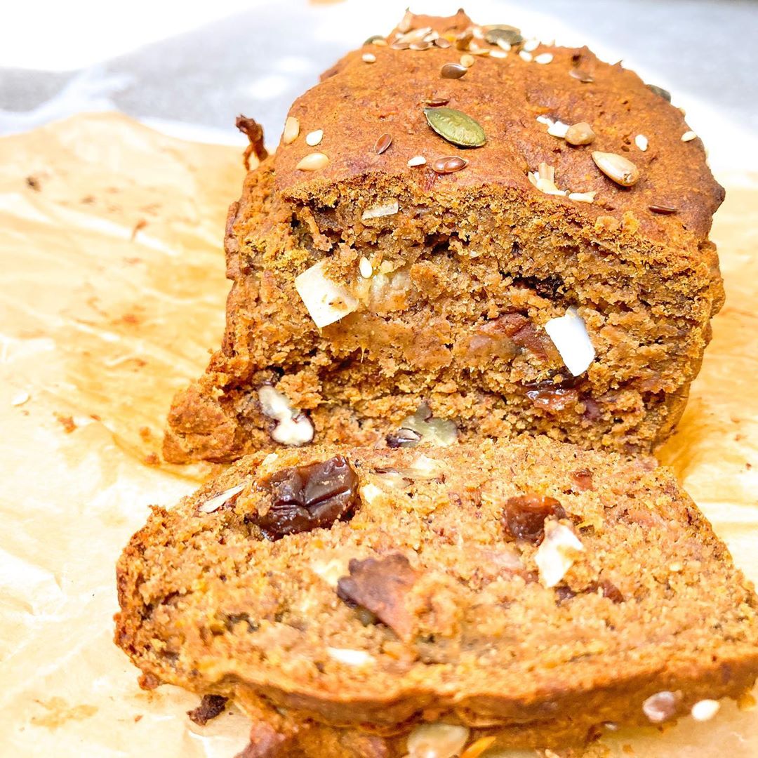 Pumpkin and Banana Fruit Loaf