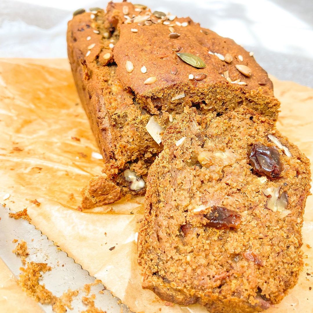 Pumpkin and Banana Fruit Loaf