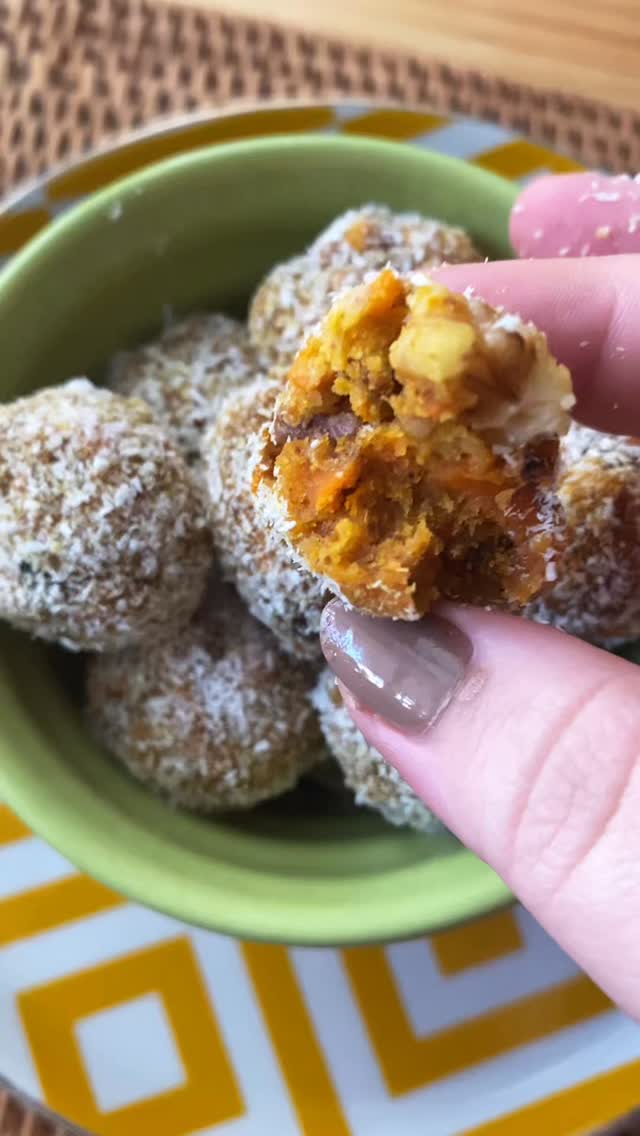 Carrot and Walnut Snack