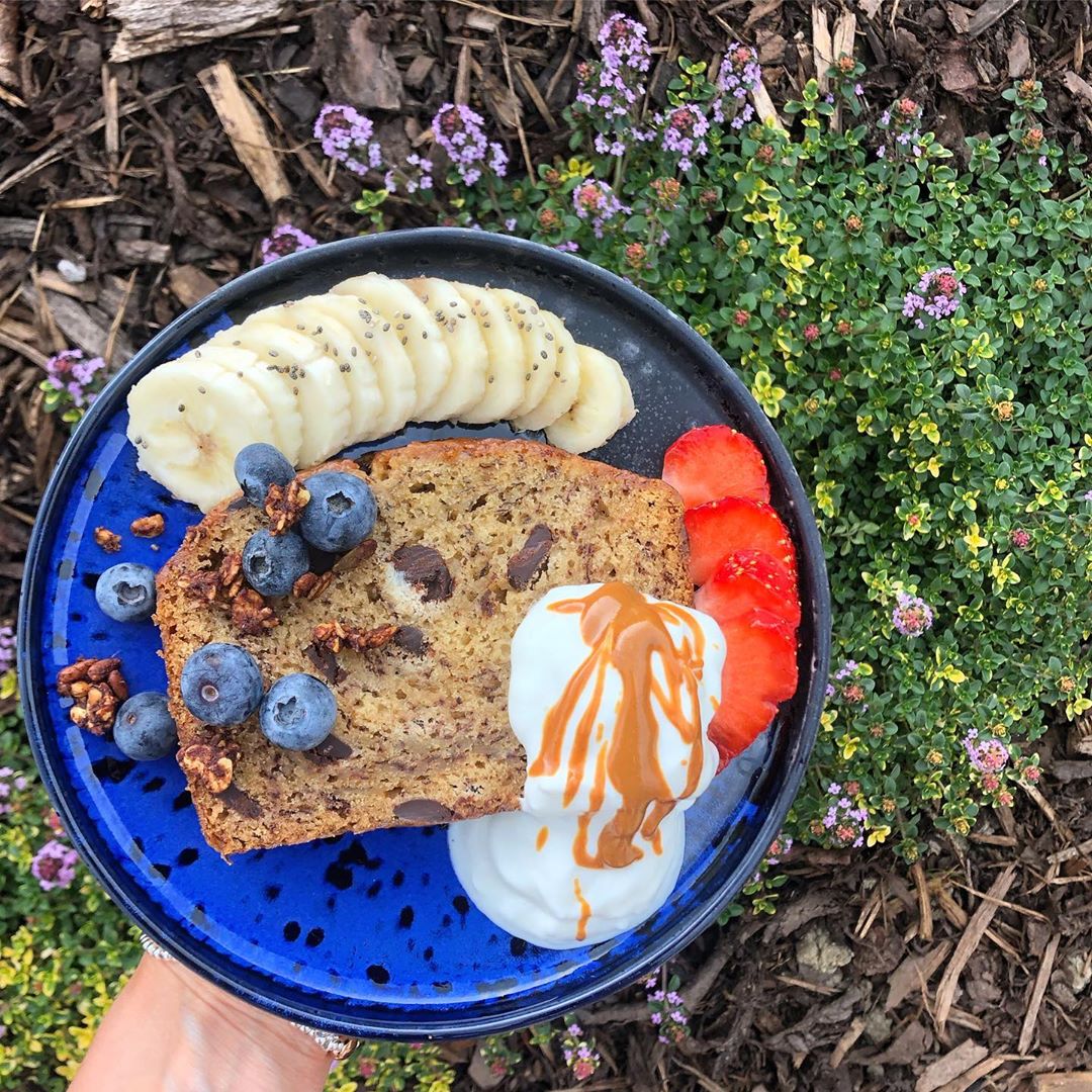 Sea Salt Peanut Chocolate Banana Bread