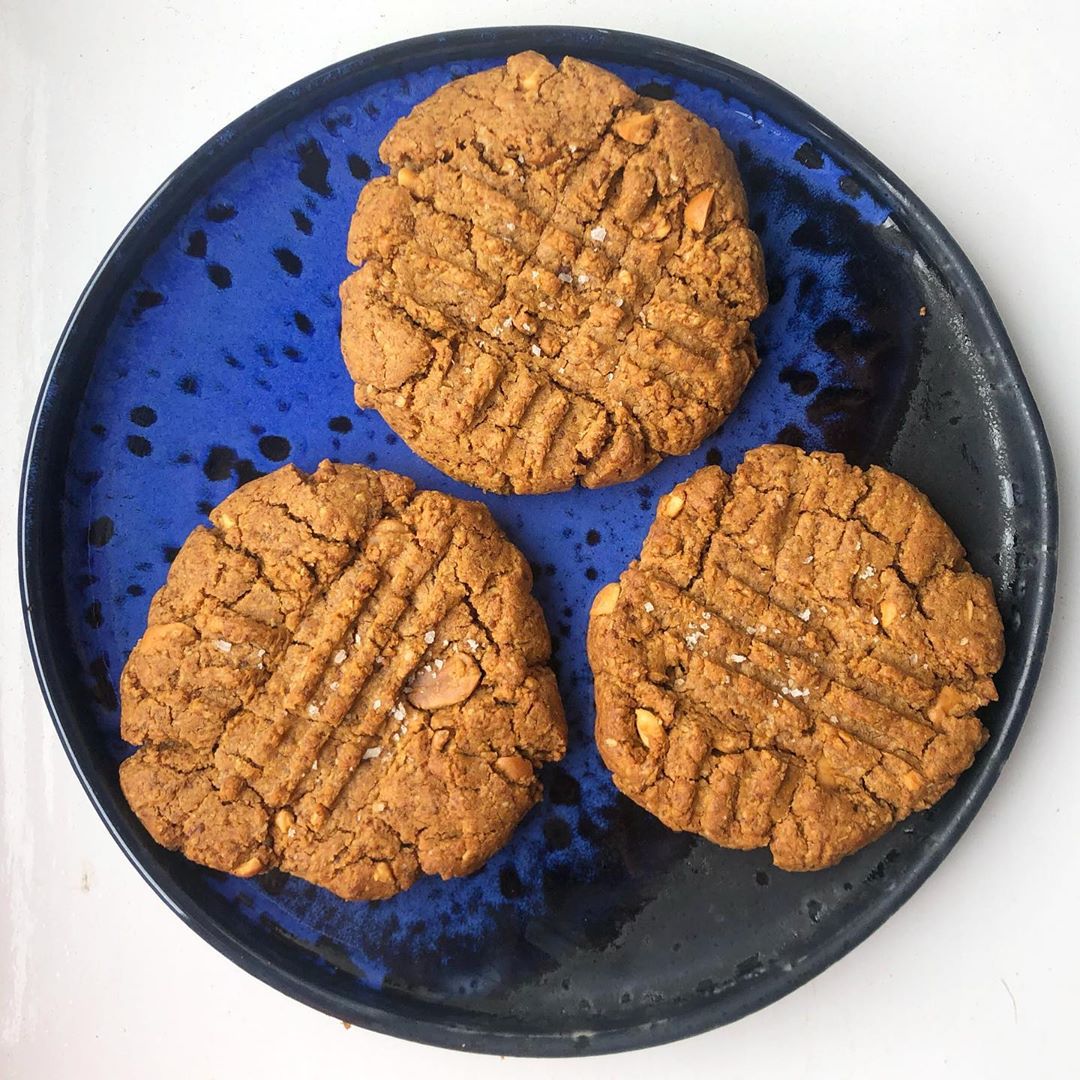 Sweet and Salty Peanut Butter Cookies