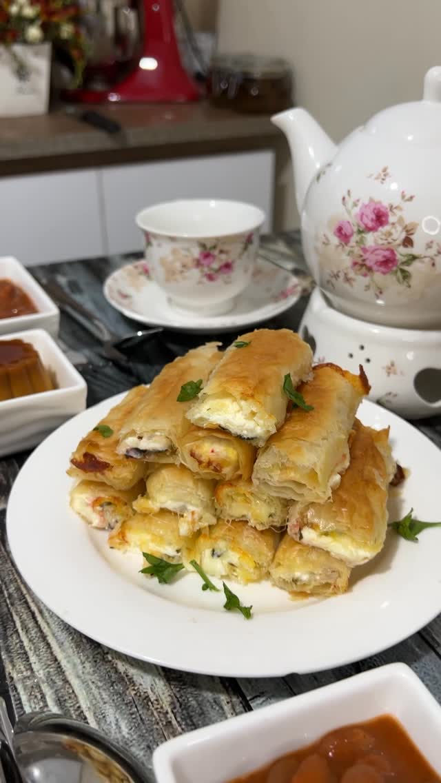 Cheese and Parsley Borek