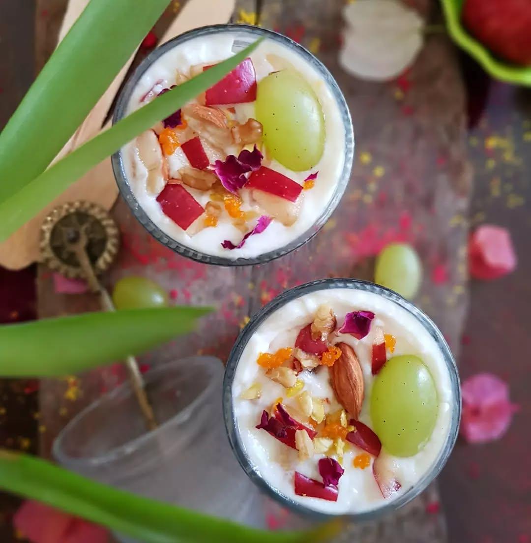 Creamy Indian Fruit Raita