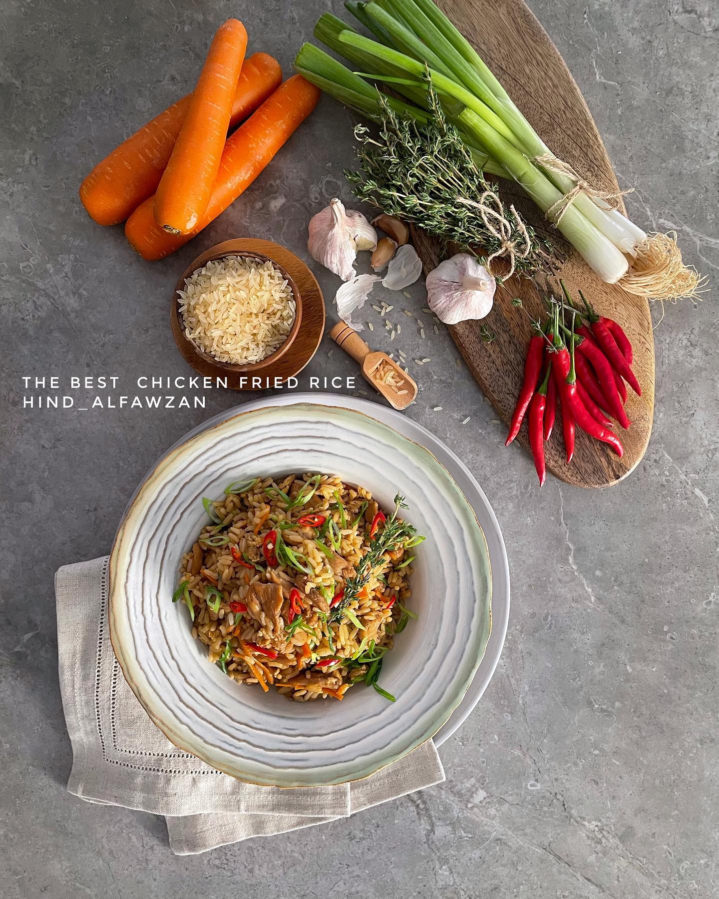 Chicken and Vegetable Fried Rice