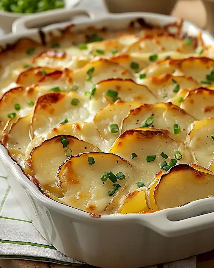 Easy Creamy Potato Gratin