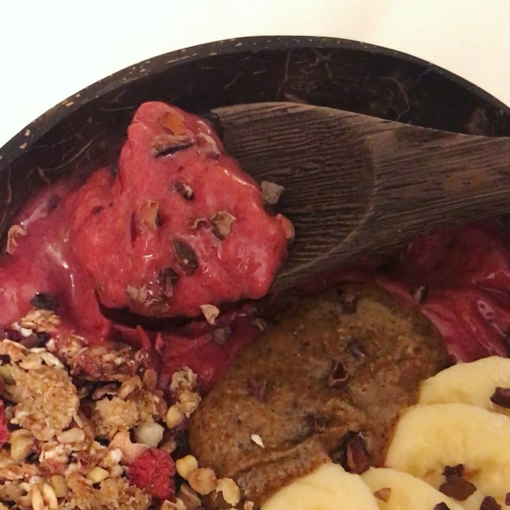 Homemade Cherry Garcia Nice Cream
