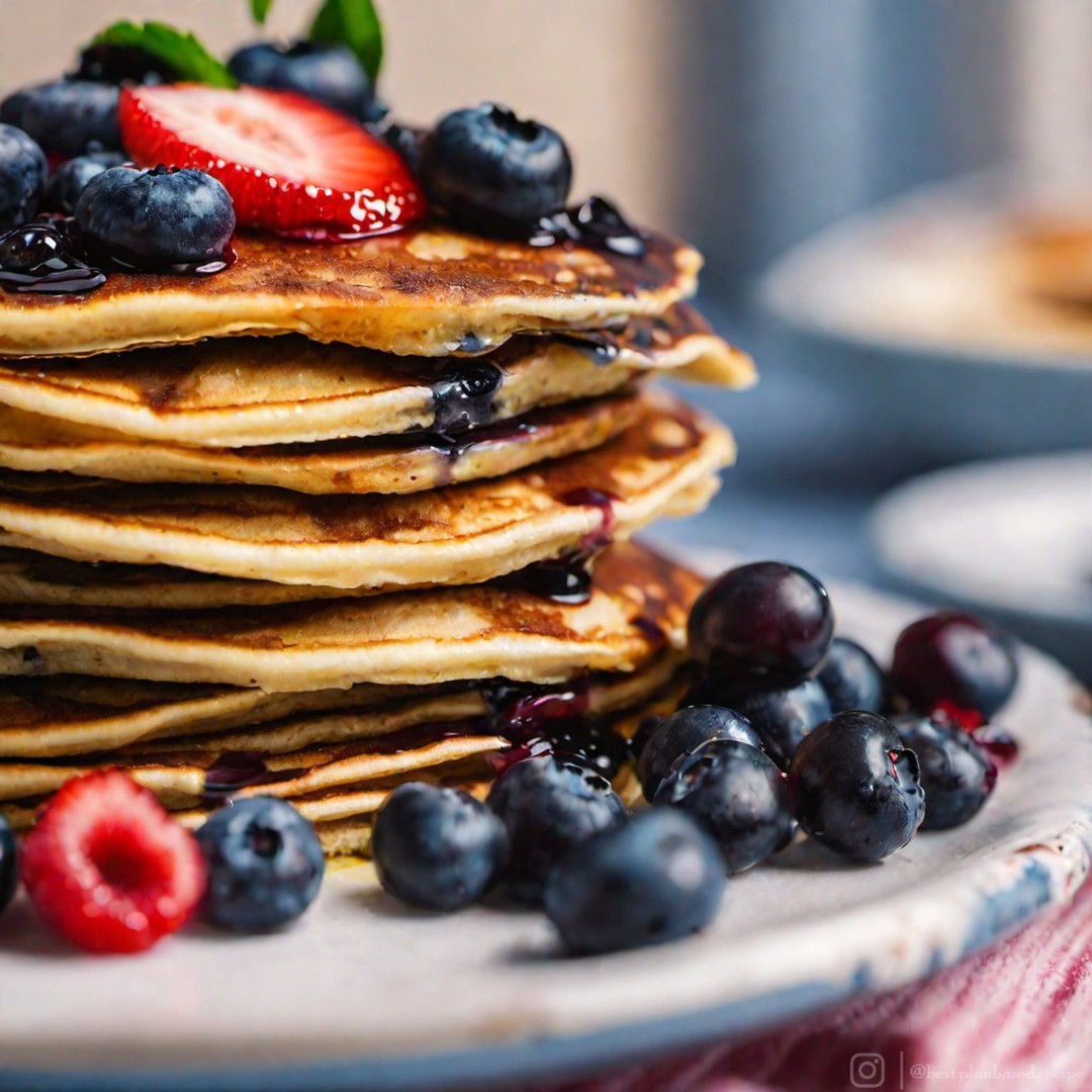 Vegan Blueberry Pancakes