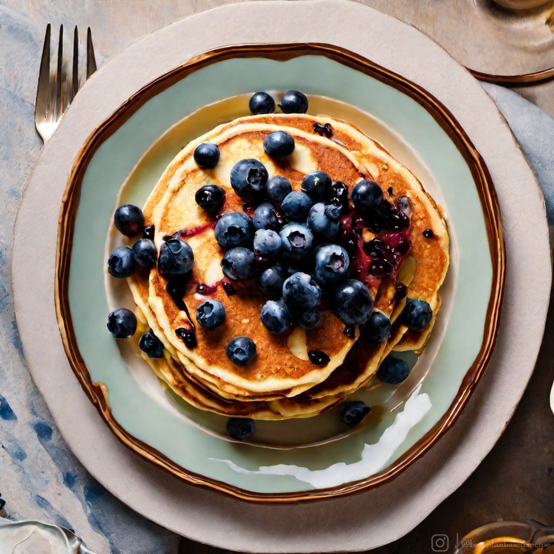 Vegan Blueberry Pancakes