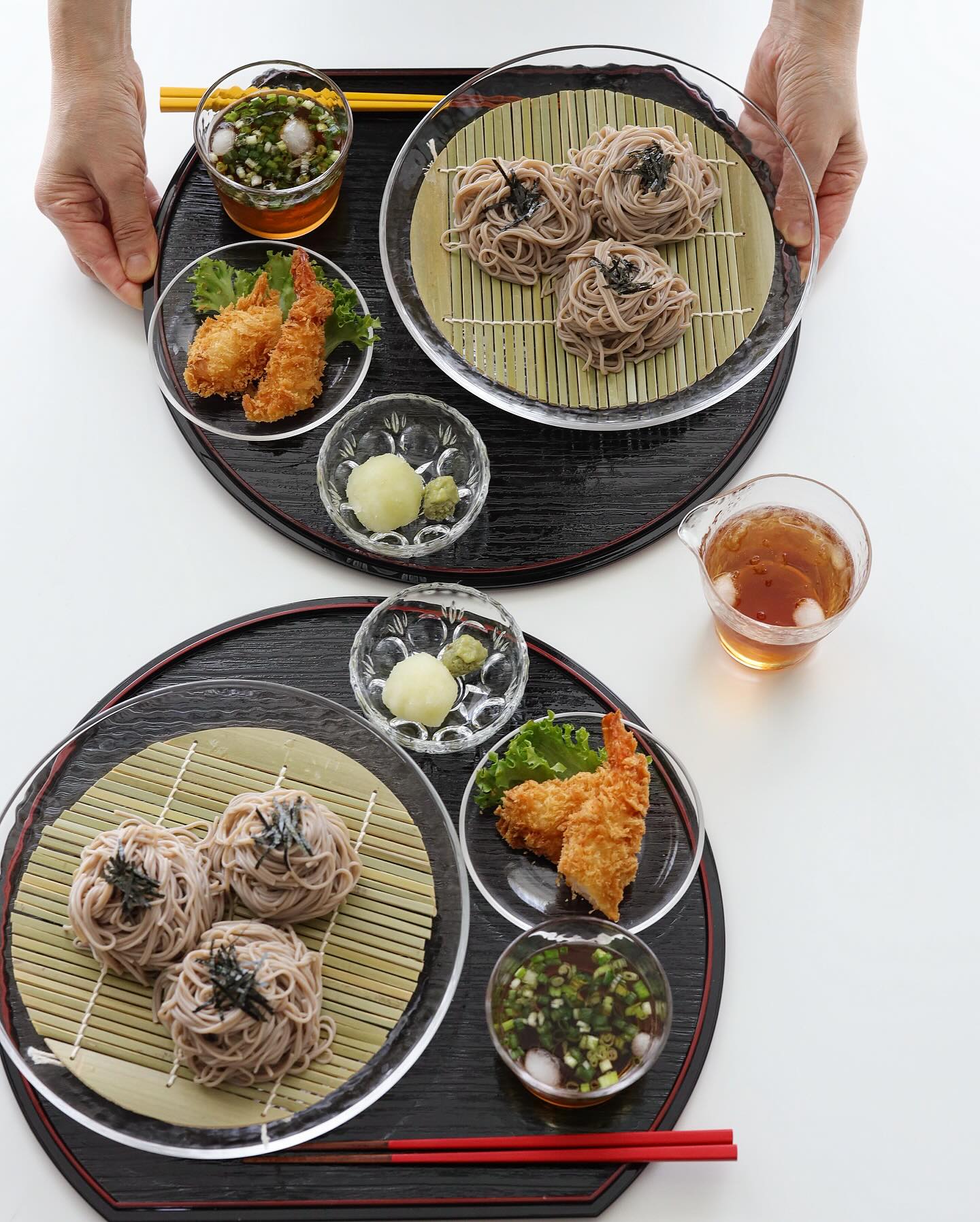 Cold Buckwheat Noodles with Sesame and Tsuyu