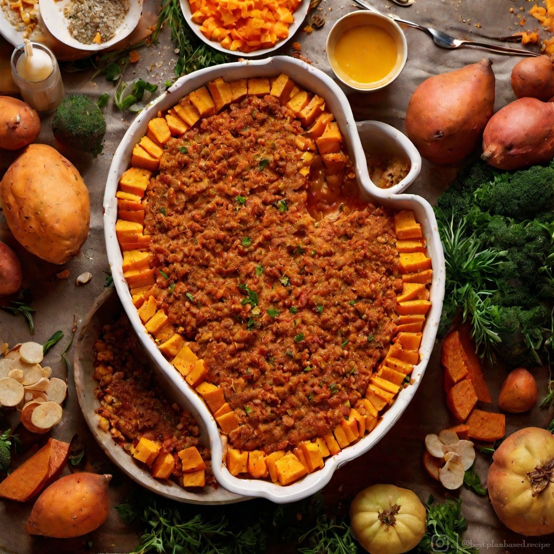 Vegan Sweet Potato Casserole