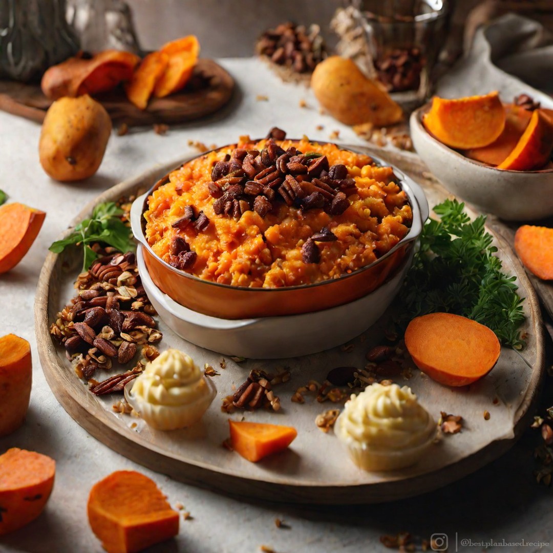 Vegan Sweet Potato Casserole