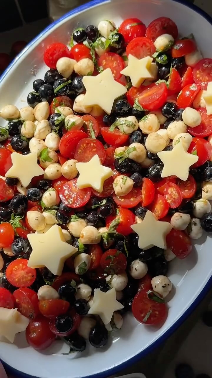 Independence Day Caprese Salad